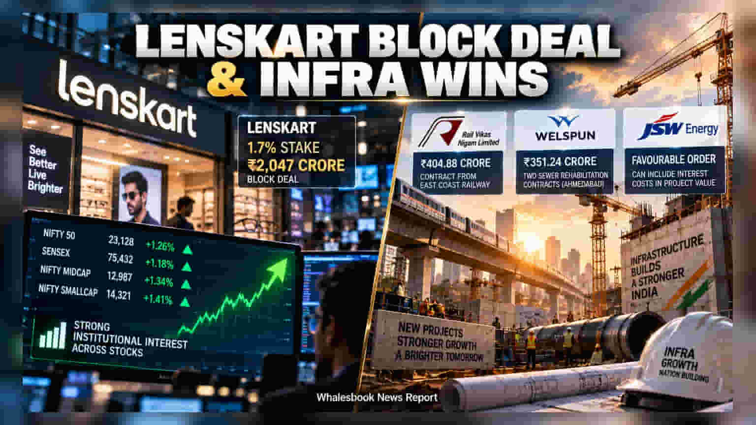 RVNL, Welspun Win Orders; JSW Energy Gets Regulatory Relief