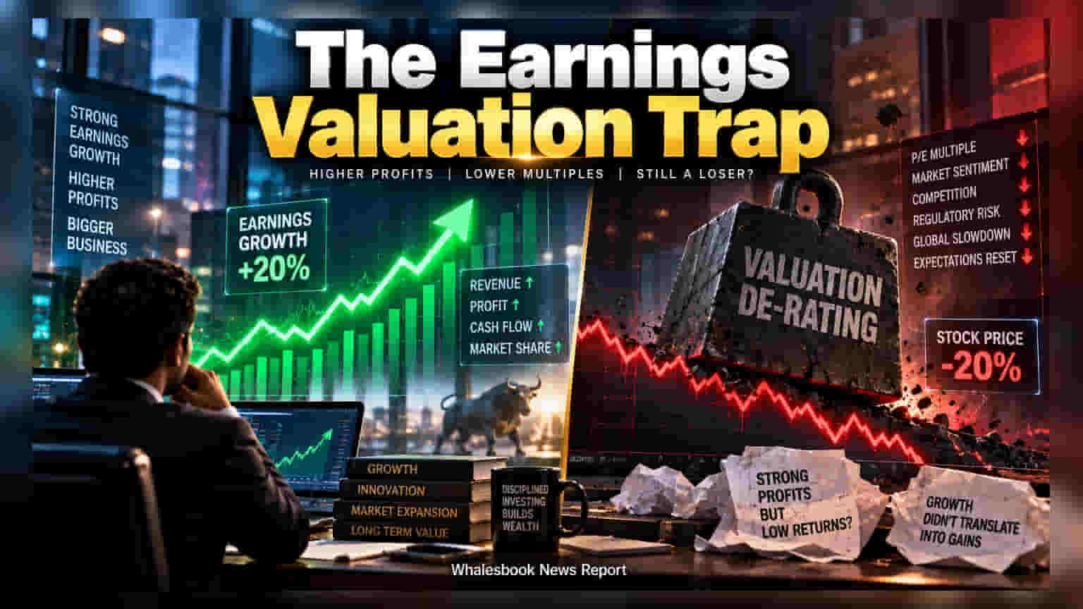 Profit માં વધારો છતાં Share Price કેમ નથી વધતા? જાણો માર્કેટનો છુપો ખેલ