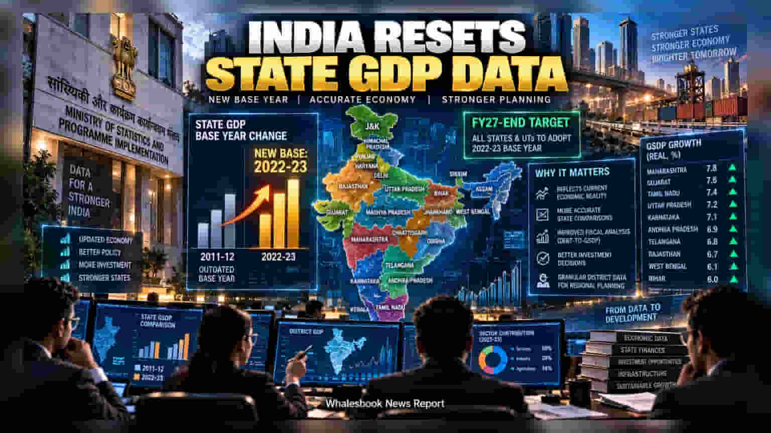 States to Switch to 2022-23 GDP Base by FY27