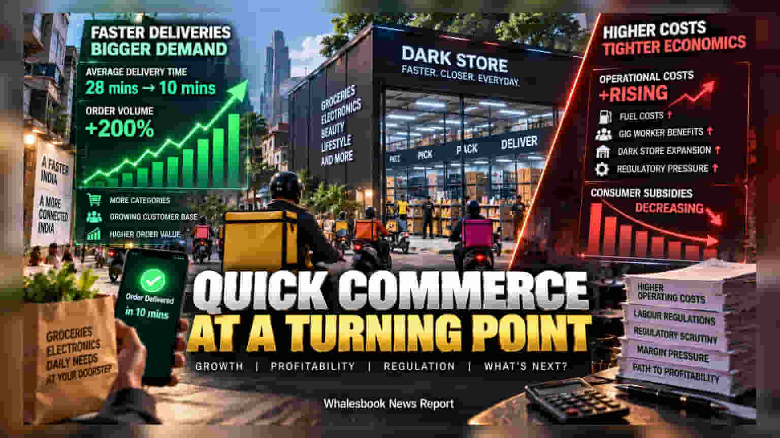 Quick Commerce Sector: डिस्काउंटचे दिवस संपले, आता नफ्यावर भर; Blinkit आघाडीवर तर इतरांचे नुकसान कायम