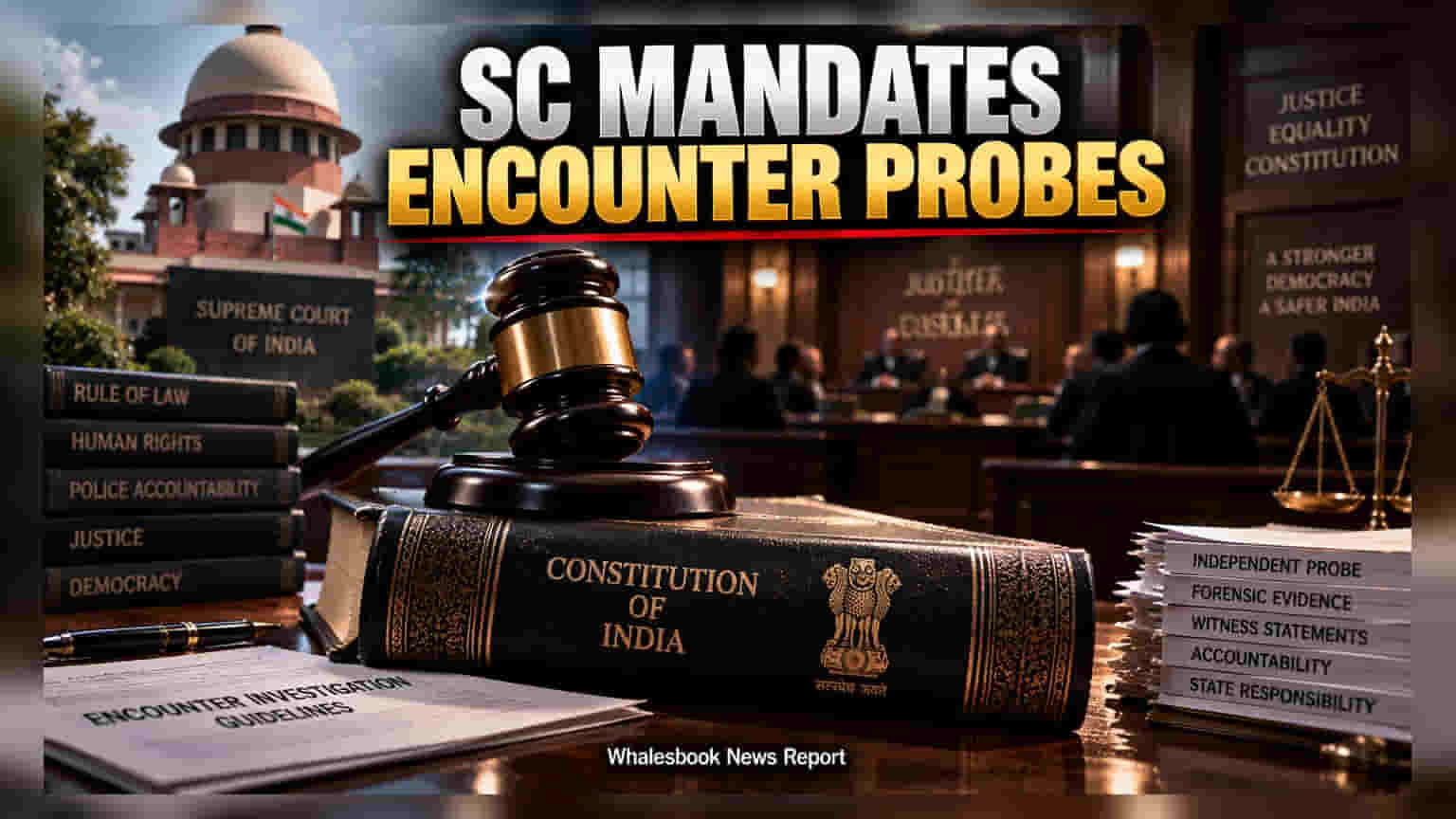 Supreme Court Mandates Independent Probe Into Police Encounters