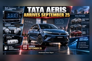 Tata Motors to Launch Aeris Sedan on September 25
