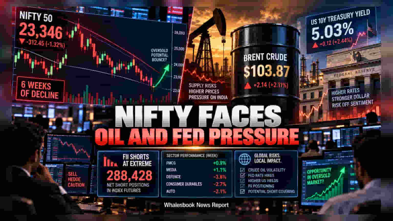 Nifty 50: बाजाराची सलग सहाव्या आठवड्यात घसरण, जागतिक संकटामुळे गुंतवणूकदार चिंतेत