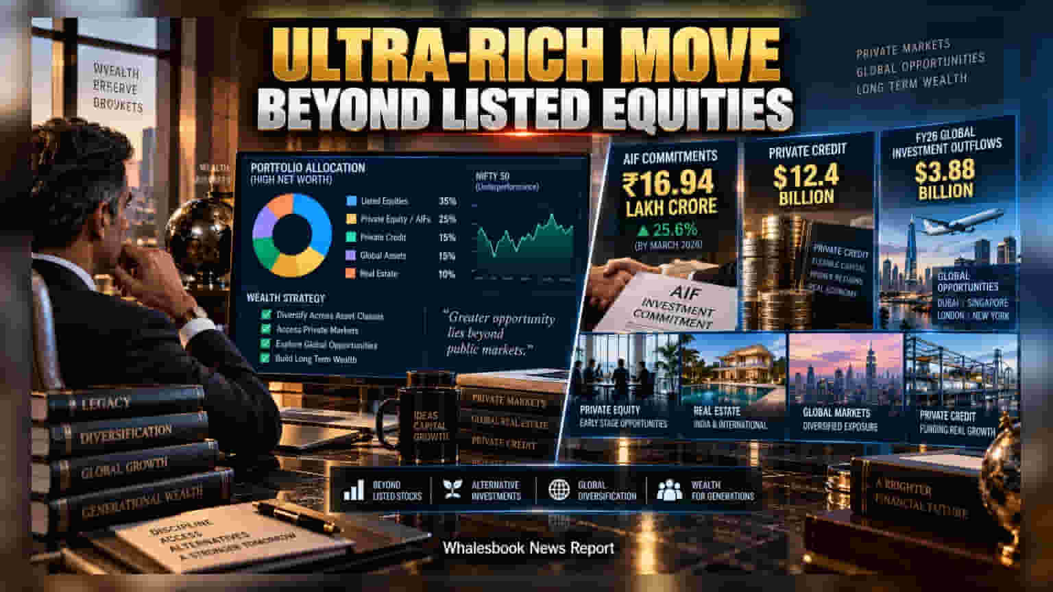 India’s Wealthy Turn to Private Assets as Stock Returns Dip