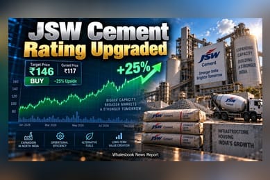 Motilal Oswal Upgrades JSW Cement, Sets Target of ₹146