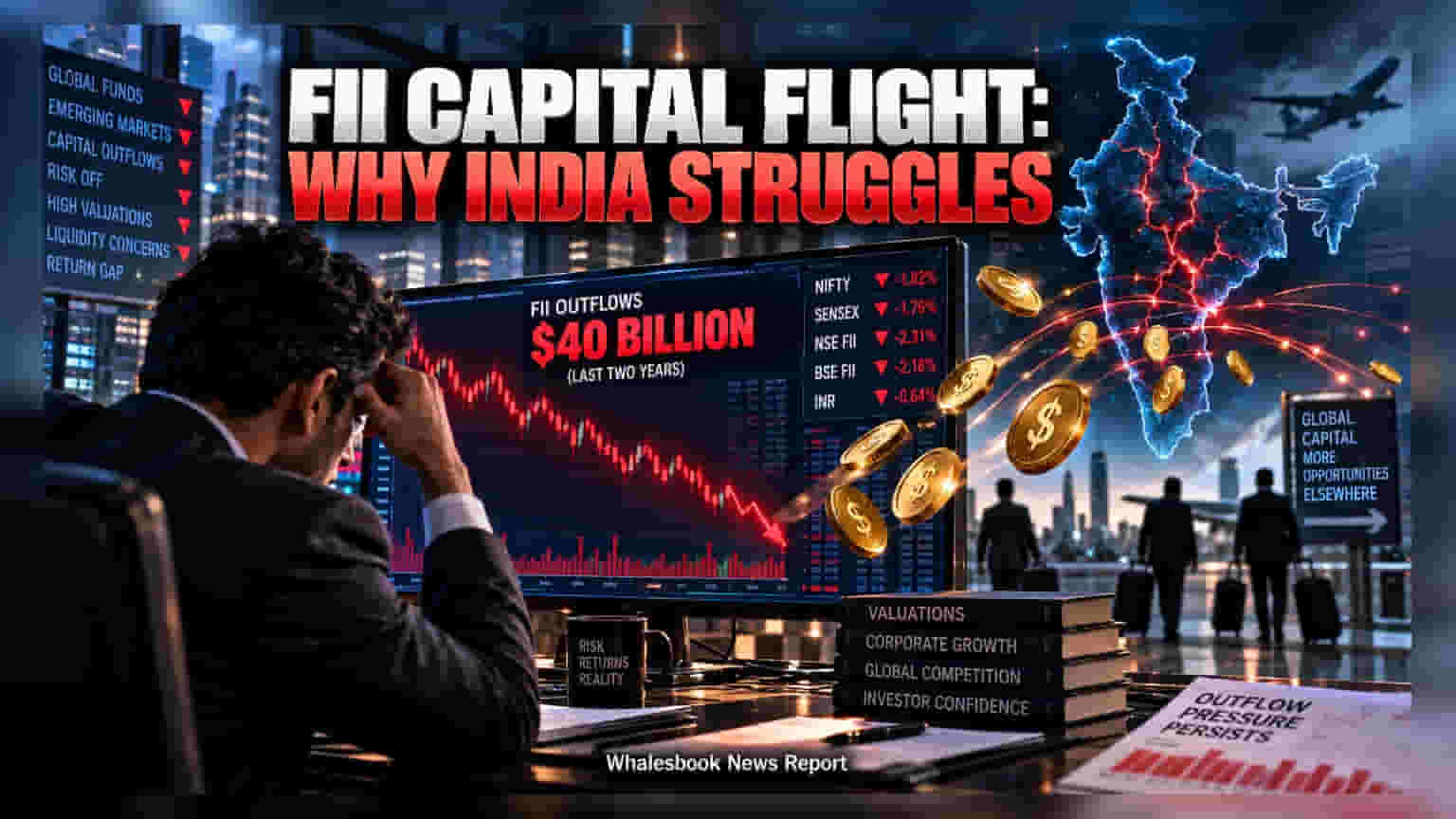 Bernstein Cites FII Caution Amid India’s Structural Hurdles