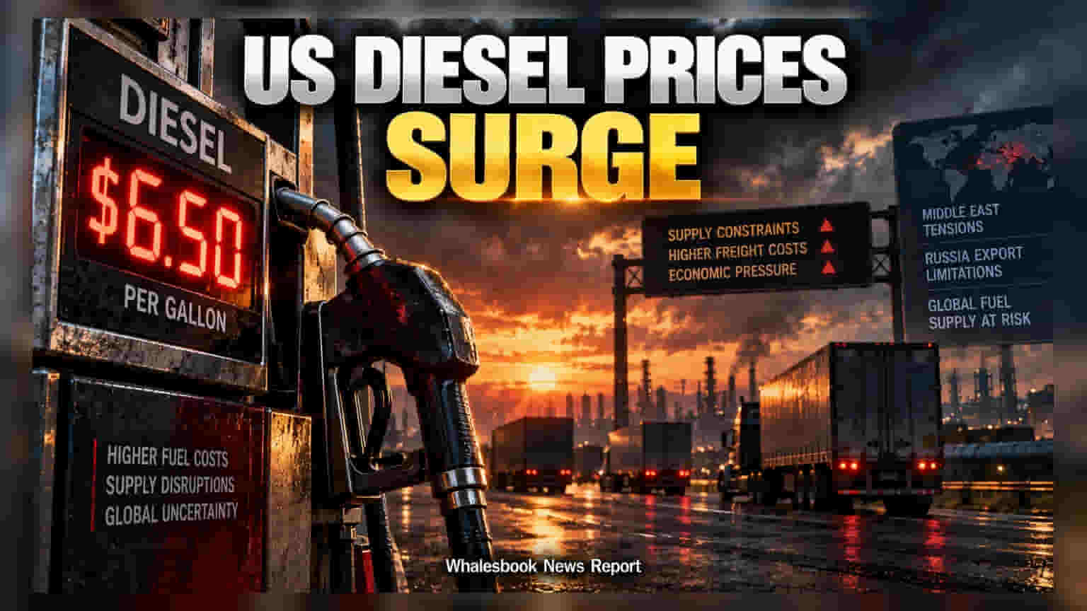 US Diesel Price Record: US mein diesel hua mehenga, kya Indian investors ko darna chahiye?