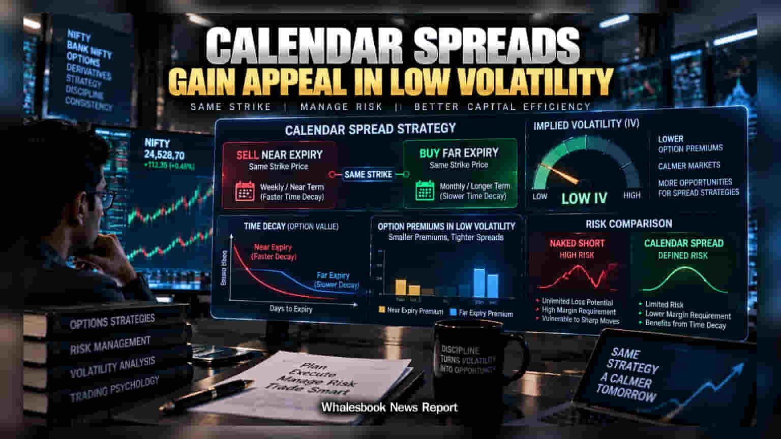 Trading Options In Low Volatility: ਕੈਲੰਡਰ ਸਪ੍ਰੈਡ (Calendar Spreads) ਕਿਉਂ ਹੈ ਜ਼ਰੂਰੀ?