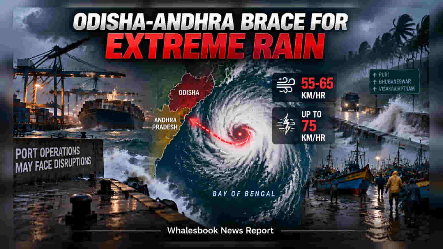 Bay of Bengal System: ਬੰਗਾਲ ਦੀ ਖਾੜੀ ਵਿੱਚ ਤੂਫਾਨ ਦਾ ਖਤਰਾ, ਪੋਰਟ ਅਤੇ ਲੌਜਿਸਟਿਕਸ ਸੈਕਟਰ 'ਤੇ ਪੈ ਸਕਦੀ ਹੈ ਅਸਰ