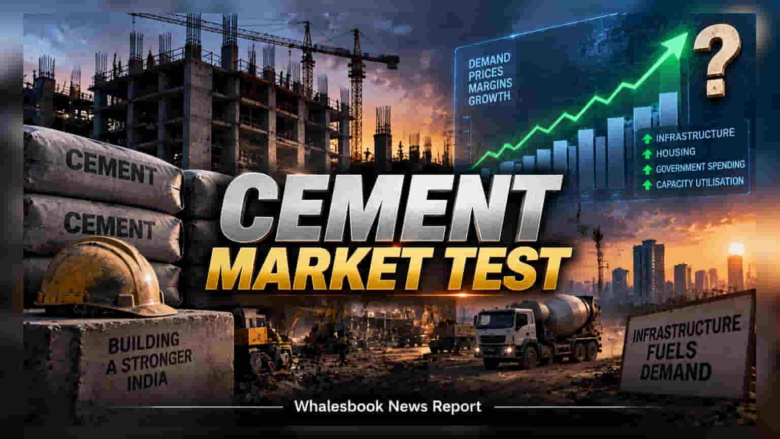 Indian Cement Sector: ચોમાસા પછી સિમેન્ટ સેક્ટરમાં પ્રાઈસિંગ ટેસ્ટ, શું નફાનું માર્જિન જળવાઈ રહેશે?