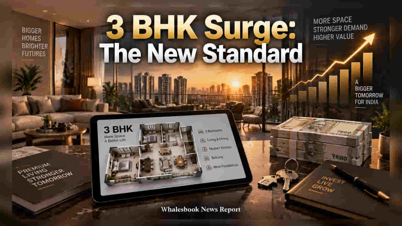 Indian Homebuyers Eye 3 BHK Units in ₹90L-₹1.5Cr Segment
