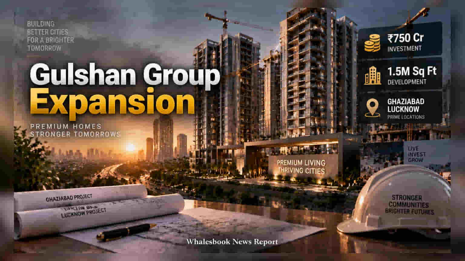 Gulshan Group અને Ourika Estates નો મોટો દાવ: રિયલ એસ્ટેટમાં **₹750 કરોડનું** રોકાણ