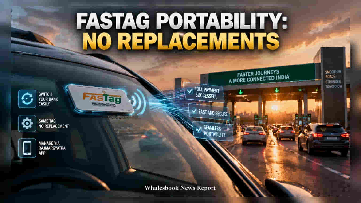 FASTag Users Can Now Switch Banks With New 'OneTag' System