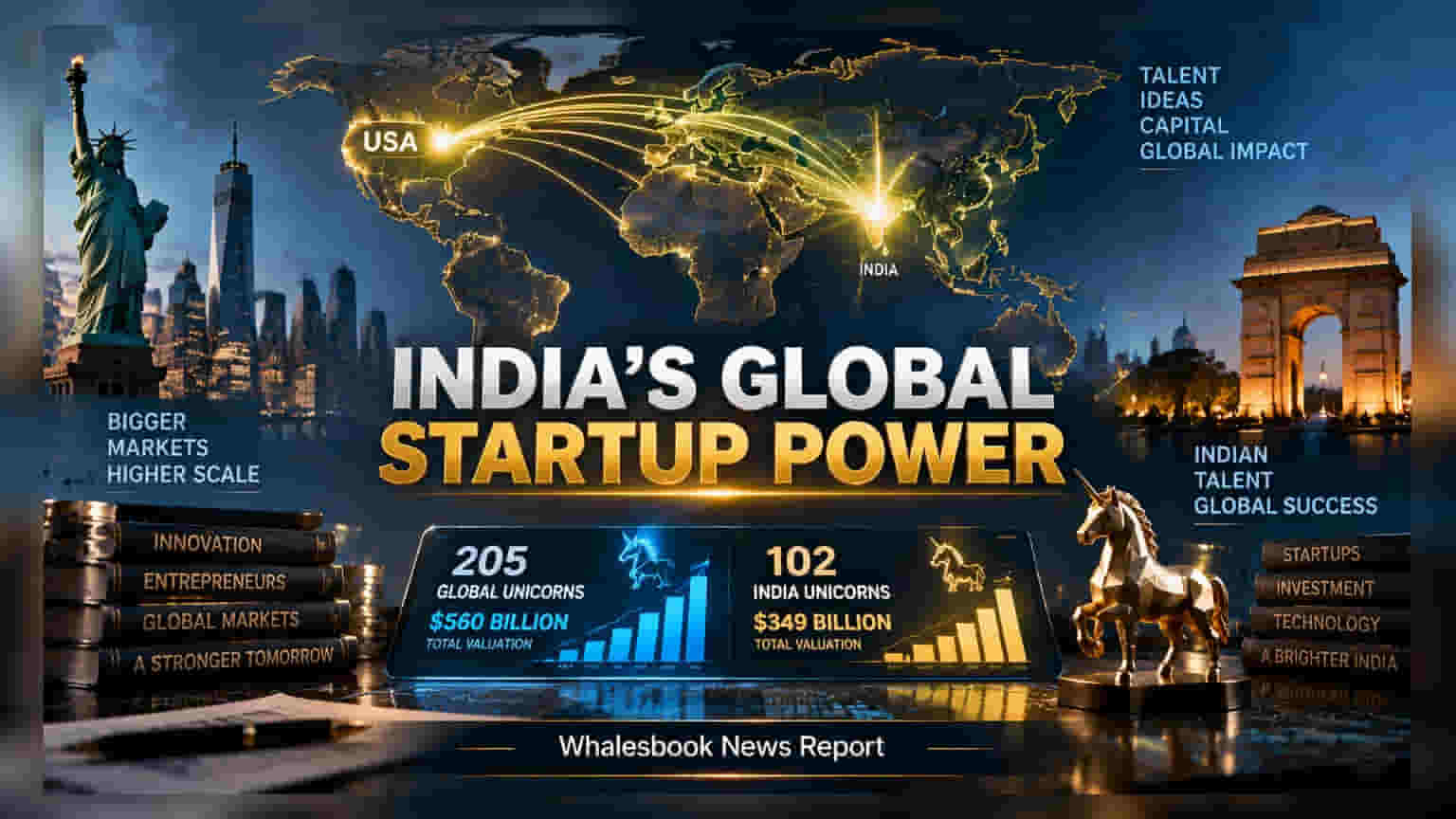 Indian-Founded Global Unicorns Reach $560 Billion Value