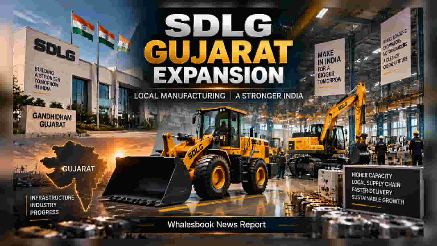 SDLG Opens ₹300 Cr Gandhidham Plant to Localize Output