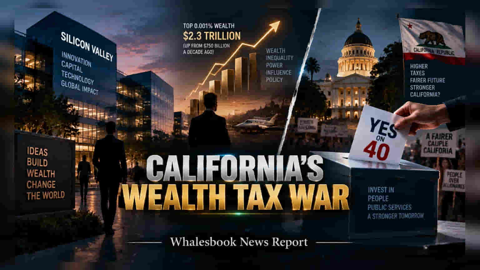 California Proposition 40: અમેરિકામાં અબજોપતિઓ પર **5%** ટેક્સ લાગશે? નવેમ્બરમાં લેવાશે મોટો નિર્ણય
