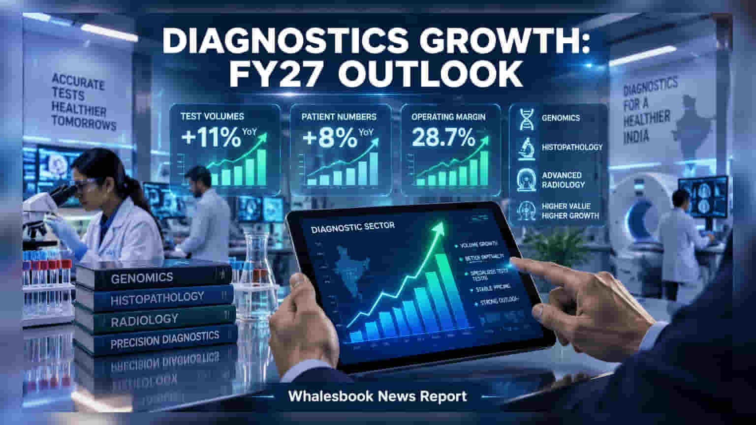 Diagnostic Sector Update: डायग्नोस्टिक कंपन्यांच्या नफ्यात मोठी भर, पण शेअरच्या किमतींबाबत सावधगिरीची गरज