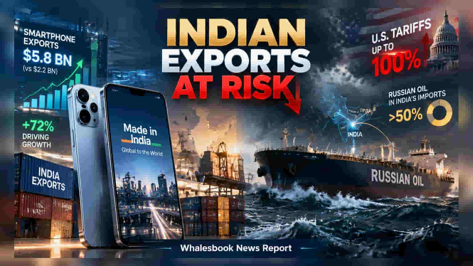 US Tariff Threat: रशियन तेलामुळे भारताच्या निर्यातीवर गंडांतर? अमेरिकेचा मोठा इशारा