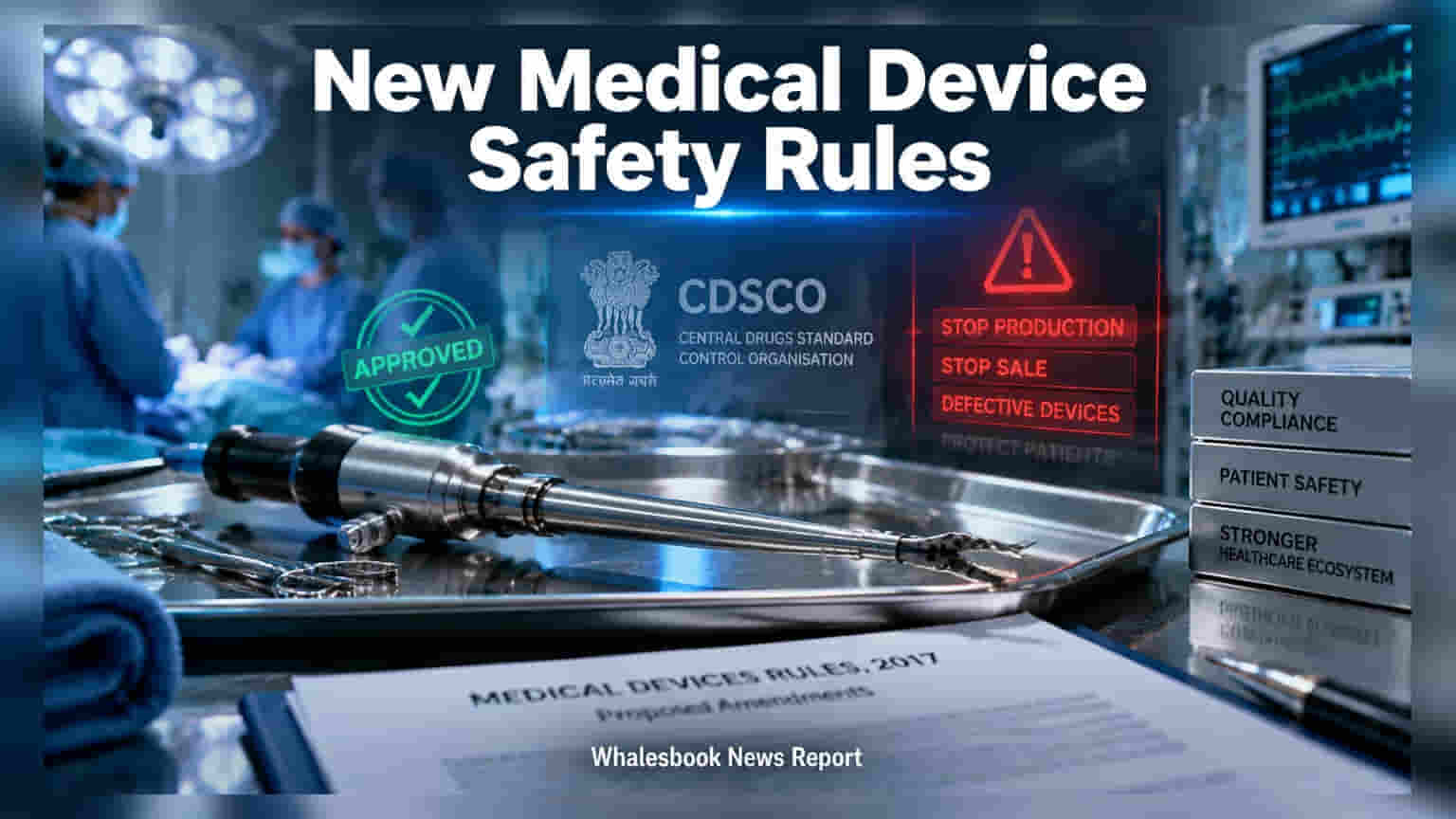 Medical Devices Rules: सदोष उपकरणांविरोधात सरकारचा कडक पवित्रा, उत्पादन बंद करण्याचे अधिकार मिळणार