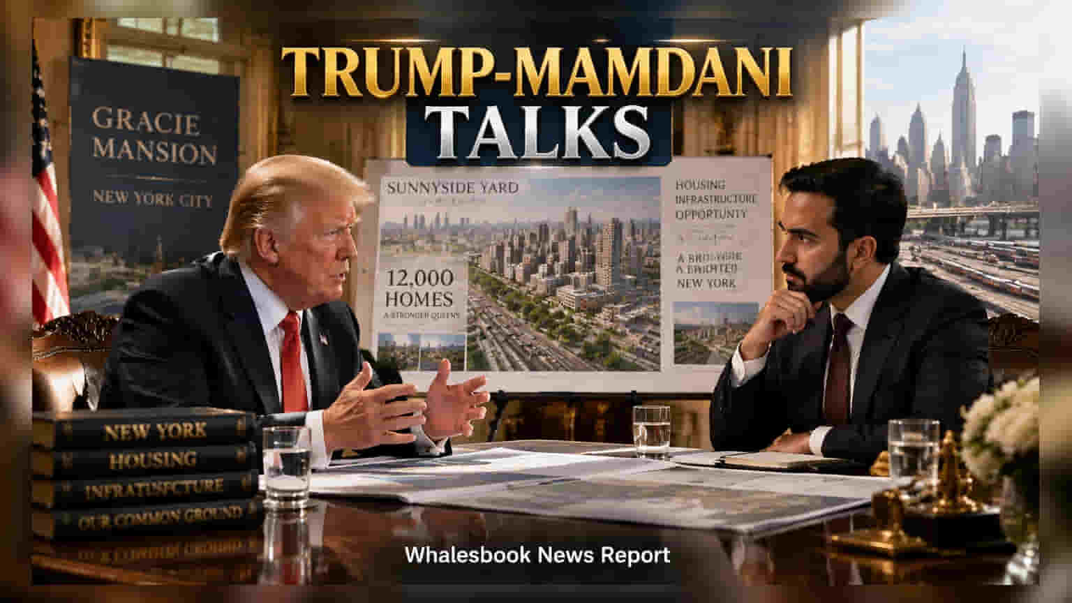 Trump અને Mayor Mamdani વચ્ચે મુલાકાત: 12,000 ઘરોના Sunnyside Yard પ્રોજેક્ટને મળશે વેગ?