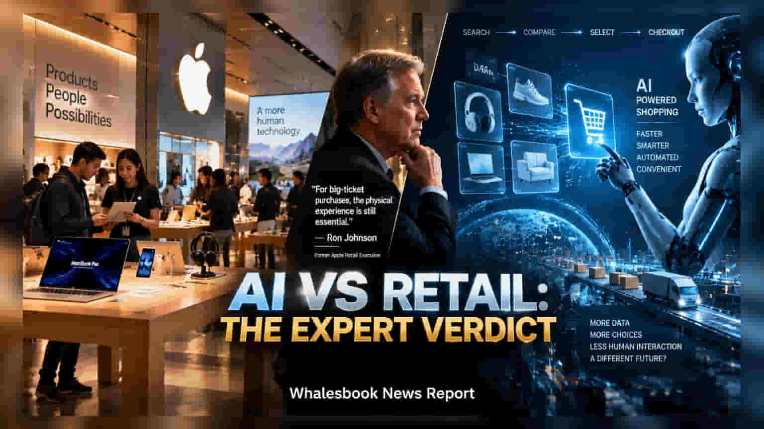Ron Johnson: महागड्या वस्तूंसाठी AI कशाला? फिजिकल स्टोअरचा अनुभव आजही अढळ
