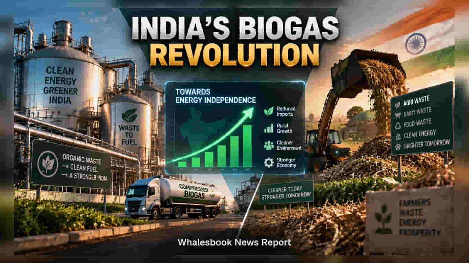 Government Allocates ₹23,731 Cr for Compressed Biogas