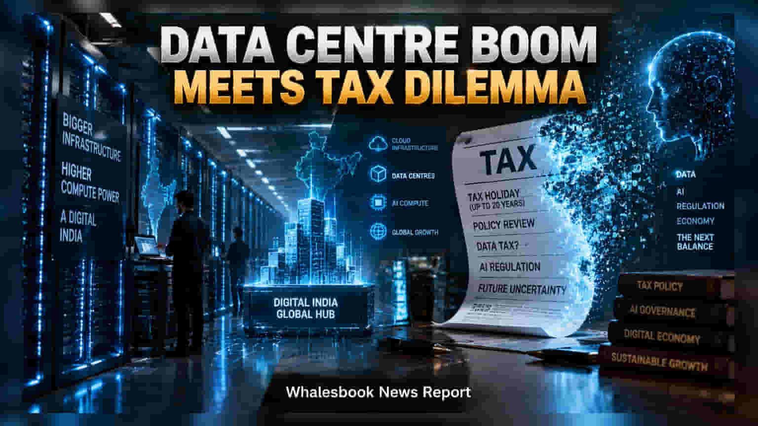 India Data Centre: ਟੈਕਸ ਛੋਟਾਂ ਤੇ AI ਨਿਯਮਾਂ ਵਿਚਾਲੇ ਟਕਰਾਅ, ਨਿਵੇਸ਼ਕਾਂ ਲਈ ਖੜ੍ਹੀ ਹੋਈ ਨਵੀਂ ਚੁਣੌਤੀ