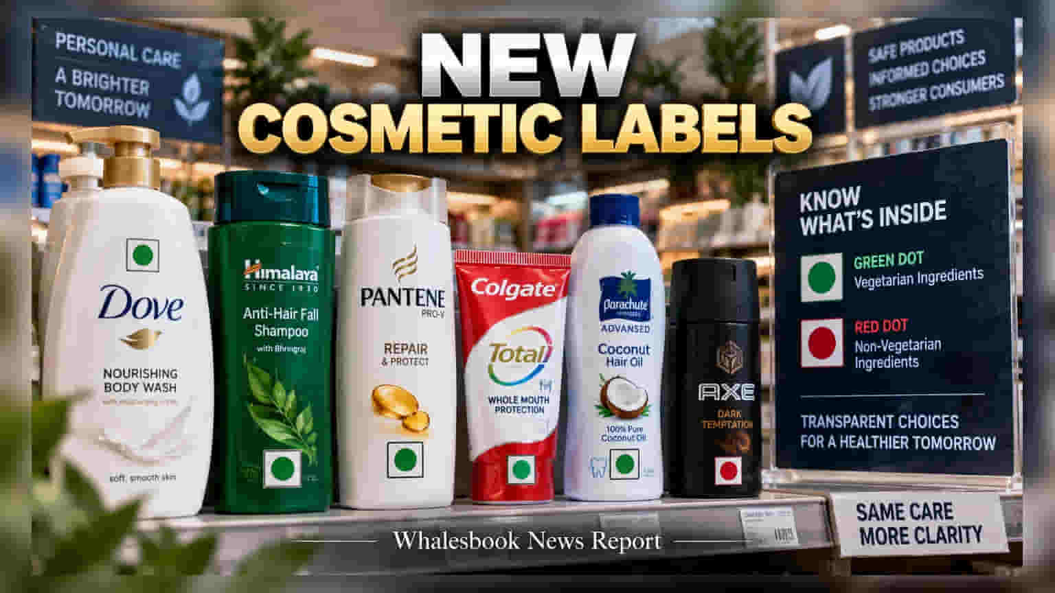 India Mandates Veg/Non-Veg Labels for Soaps and Cosmetics