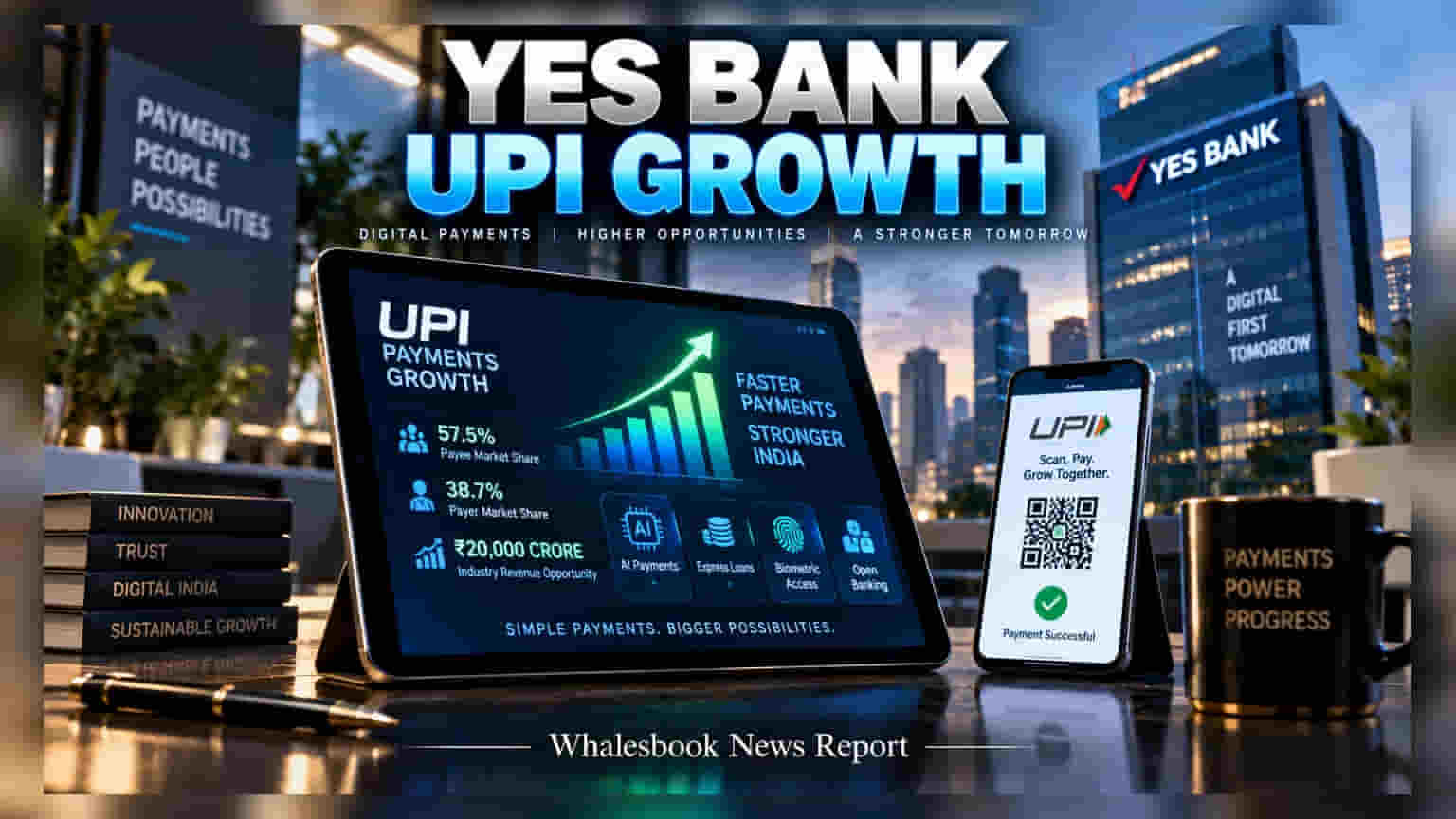 YES Bank: UPI ट्रांजेक्शन पर नए शुल्क से बैंक की बढ़ेगी कमाई, 15 अक्टूबर से लागू होंगे बदलाव