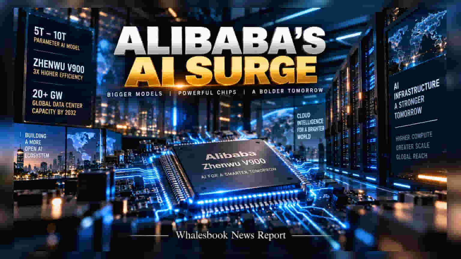 Alibaba Unveils 10T AI Model and New Zhenwu V900 Chip