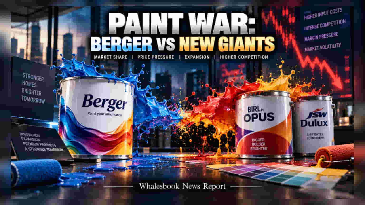 Berger Paints Defends Market Share Amid Price War From New Rivals