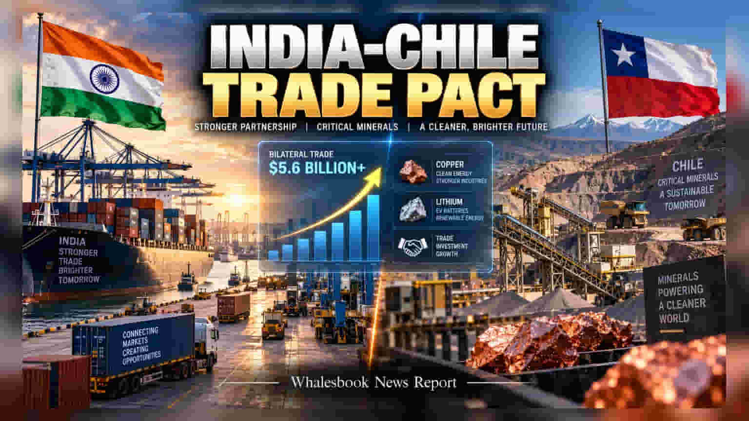 India, Chile Start CEPA Trade Talks to Build on $5.6B Commerce