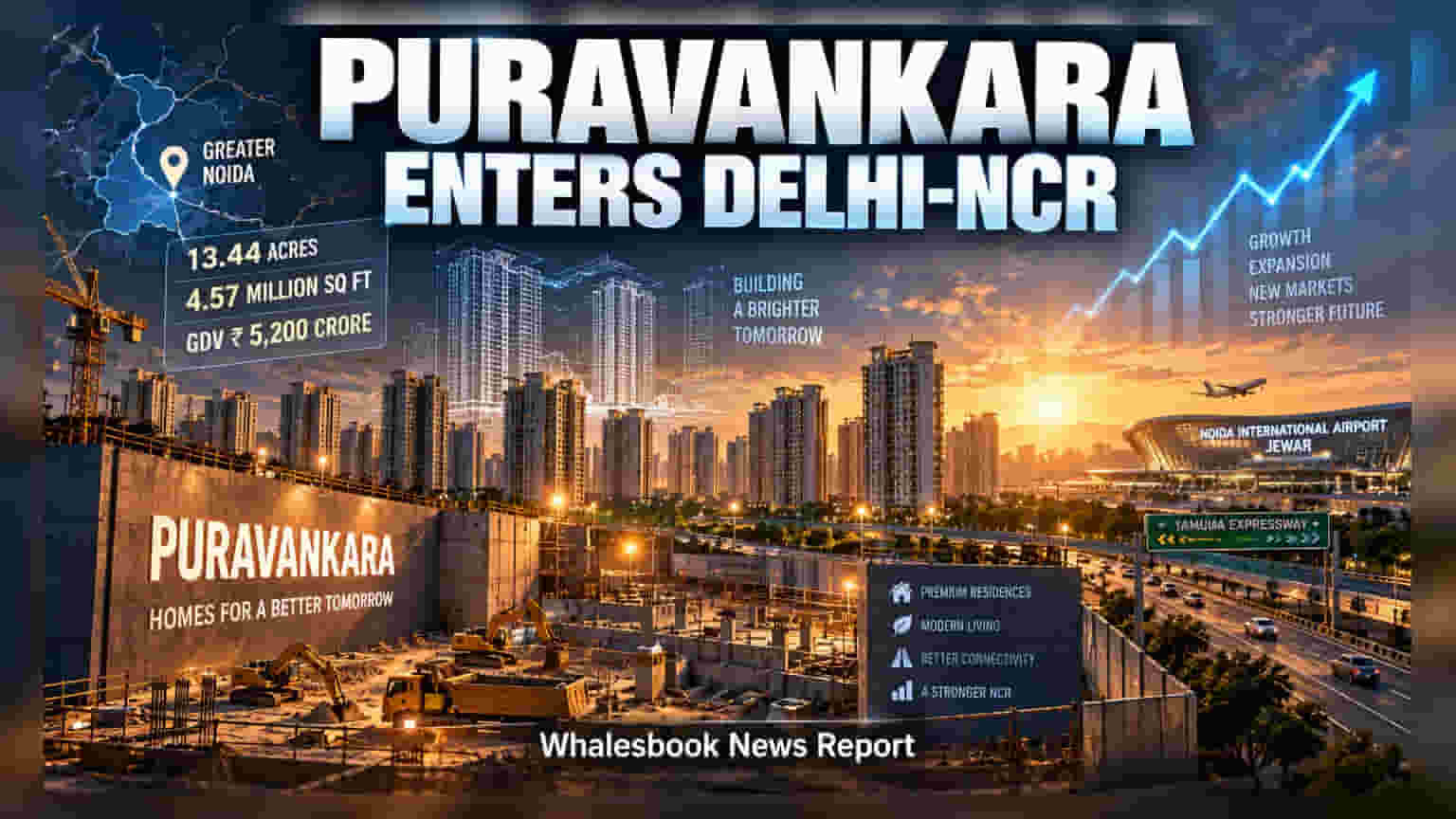 Puravankara Enters Delhi-NCR With Rs 5,200 Cr Greater Noida Project