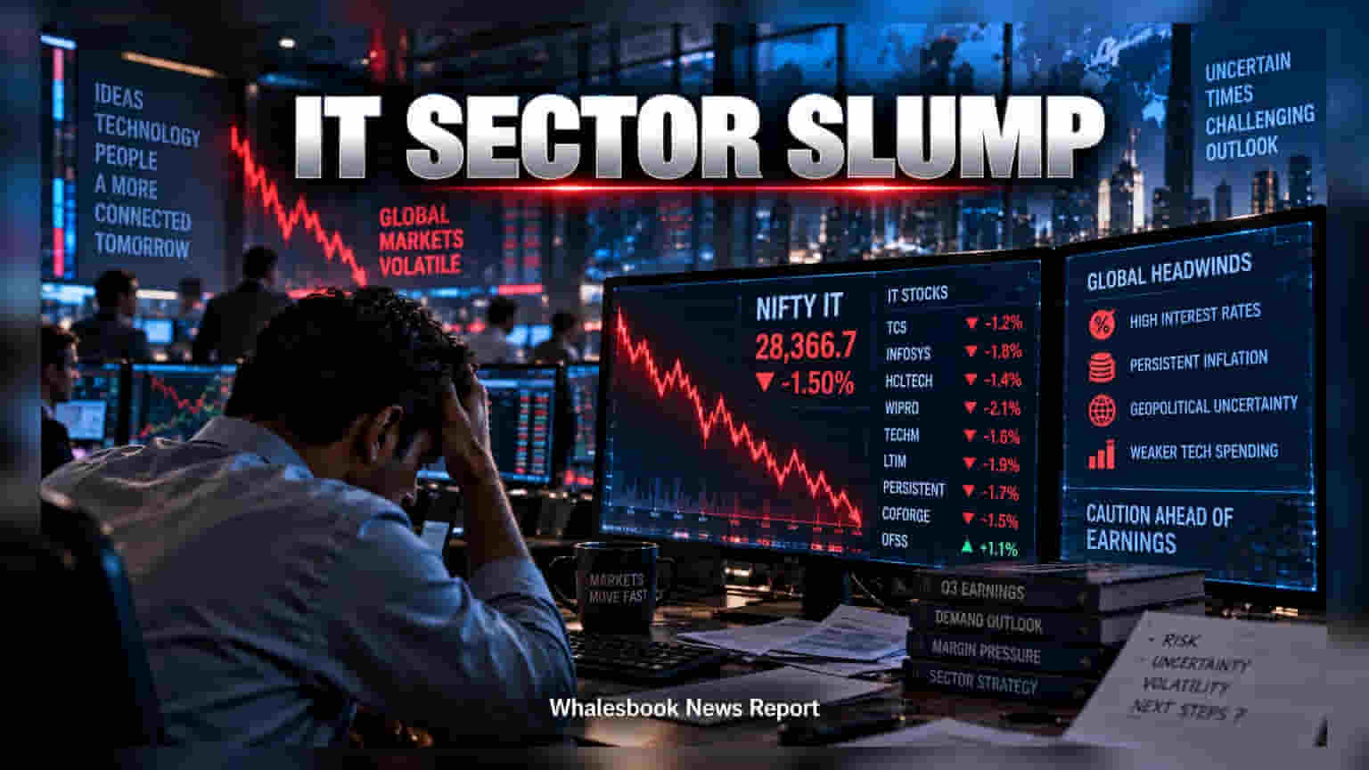 Nifty IT Index Slips 1.5% as CLSA Flags Earnings Risks