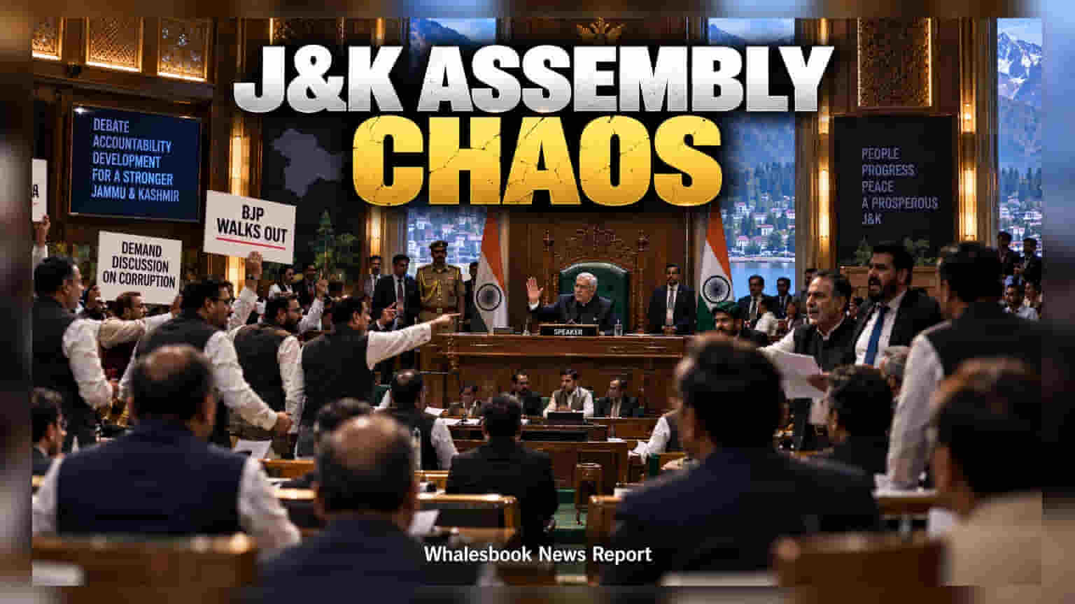 J&K Assembly Gridlock As Holiday Disputes Halt Proceedings