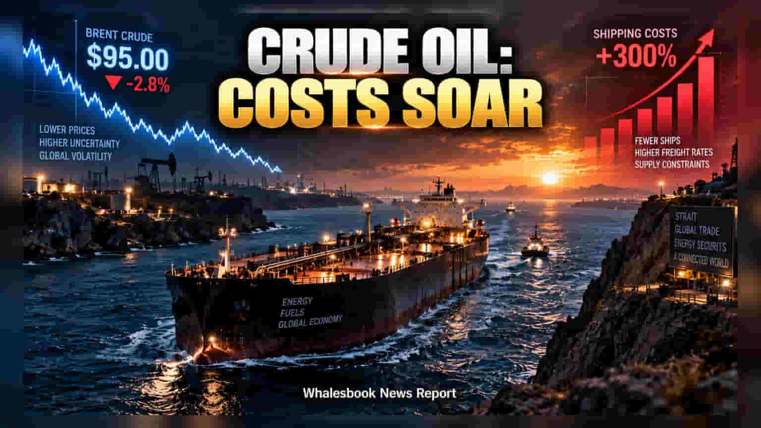 Crude Oil Shipping Costs: ਤੇਲ ਸਸਤਾ ਪਰ ਢੋਆ-ਢੁਆਈ ਮਹਿੰਗੀ, ਭਾਰਤੀ ਨਿਵੇਸ਼ਕਾਂ ਲਈ ਵੱਡੀ ਚੁਣੌਤੀ