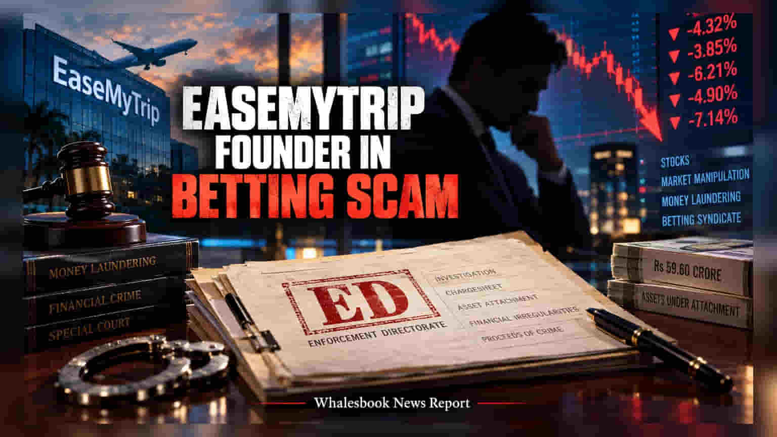 EaseMyTrip: நிஷாந்த் பிட்டி மீது பணமோசடி புகார்! Mahadev Betting App சர்ச்சையில் சிக்கிய விவகாரம்