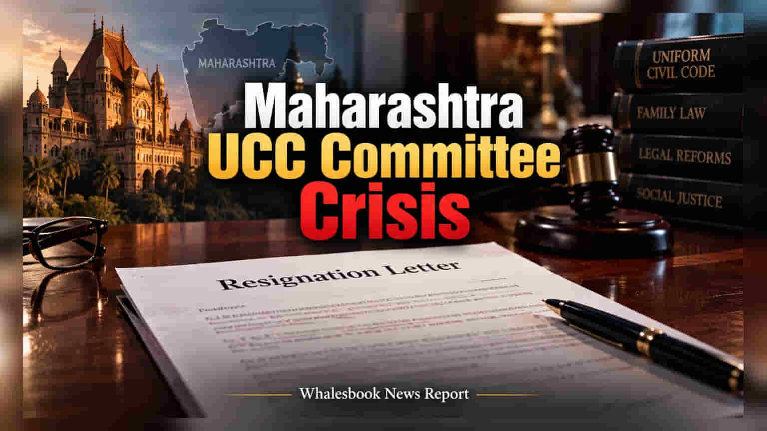 Maharashtra UCC Panel: युनिफॉर्म सिव्हिल कोड समितीला धक्का, न्यायमूर्ती आर. सी. चव्हाण यांचा राजीनामा