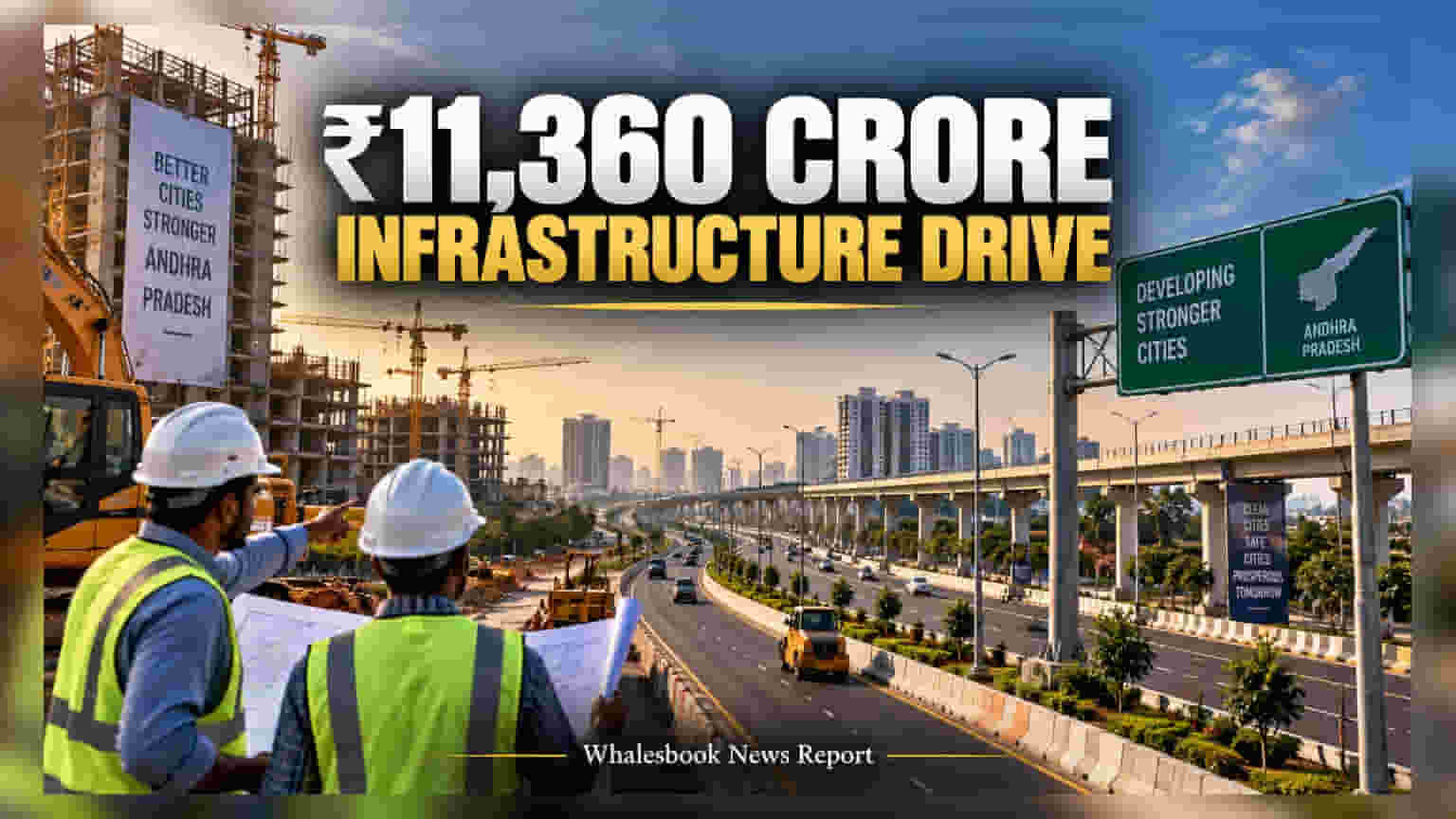 Andhra Pradesh Infrastructure: आंध्र प्रदेशचा ₹११,३६० कोटींचा मास्टर प्लॅन; पहिल्यांदाच 'HAM' मॉडेलचा वापर