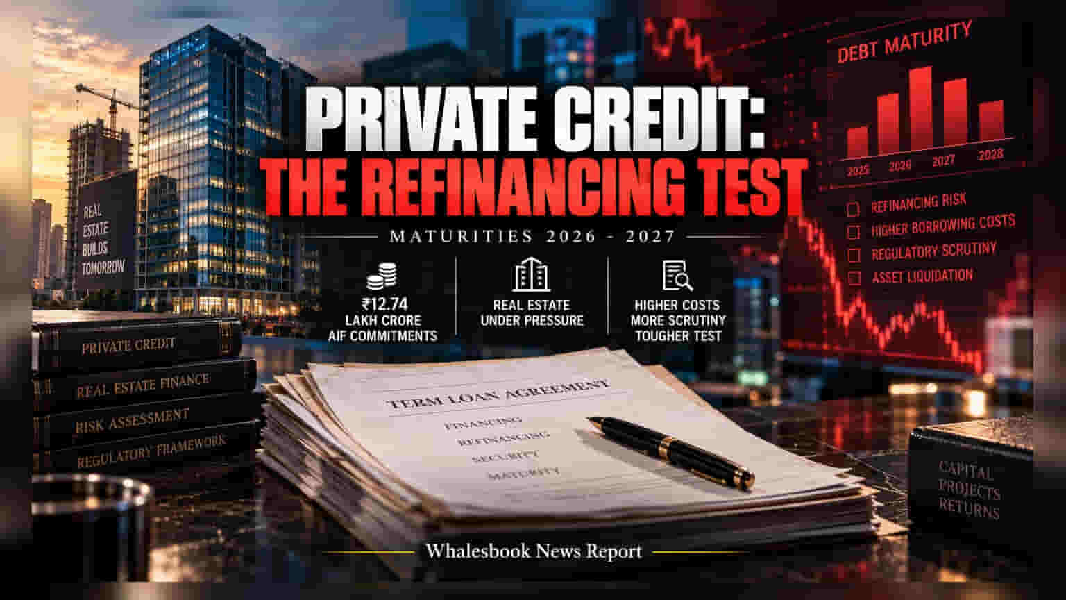 India’s Private Credit: रिअल इस्टेट क्षेत्राची मोठी परीक्षा, कर्जाच्या पुनर्वित्ताचे आव्हान