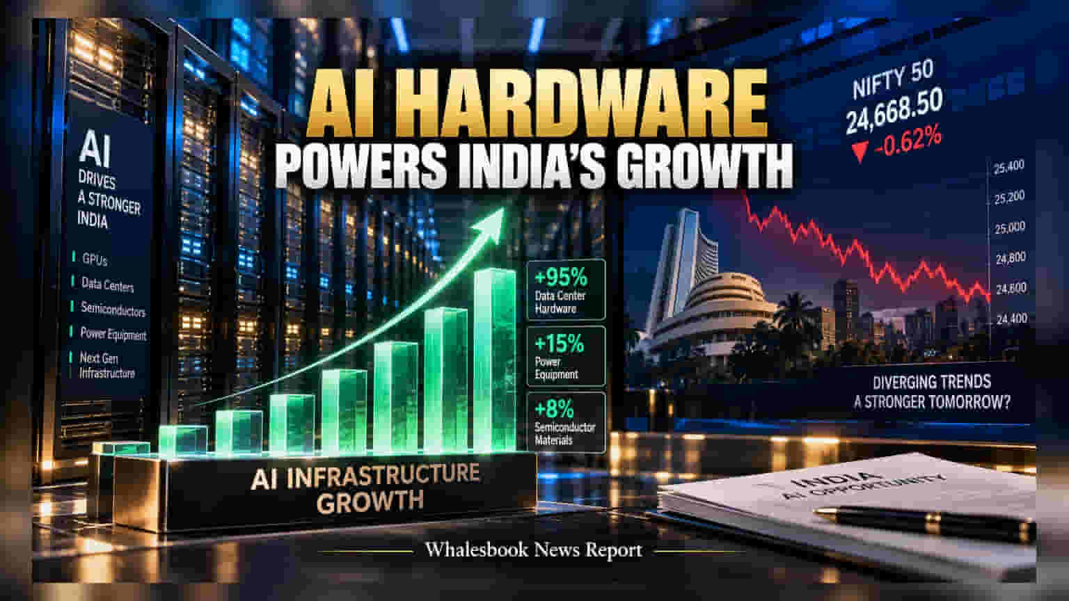 Goldman Sachs चा मोठा निष्कर्ष: AI इन्फ्रास्ट्रक्चरशी संबंधित ४२ भारतीय कंपन्यांच्या नफ्यात होणार मोठी वाढ