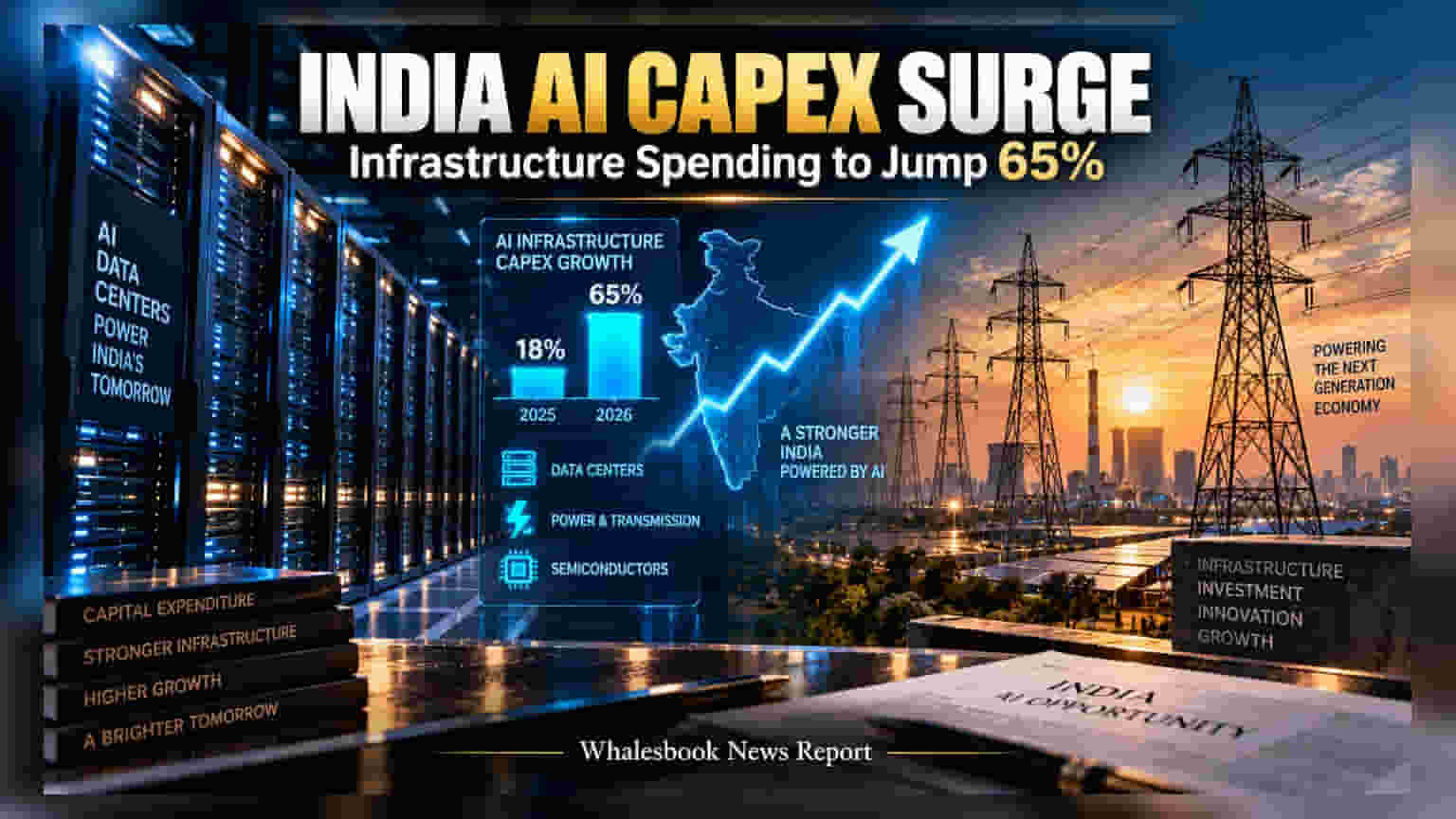 AI Infrastructure: भारताचा एआय (AI) क्षेत्रावर मोठा दाव, २०२६ पर्यंत गुंतवणुकीत होणार **६५%** वाढ