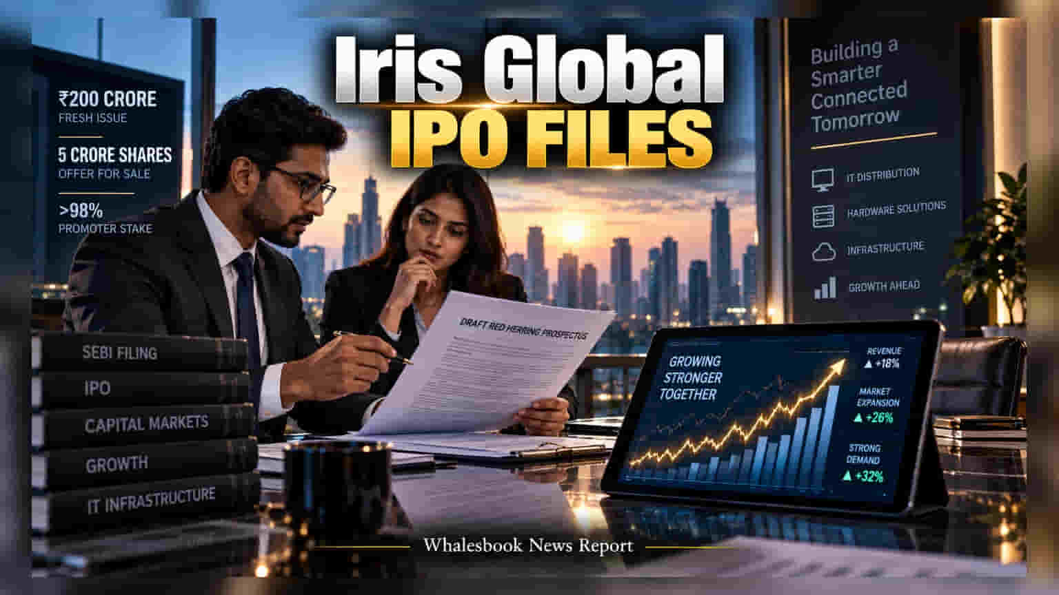 Iris Global Services Files DRHP For ₹200 Crore IPO