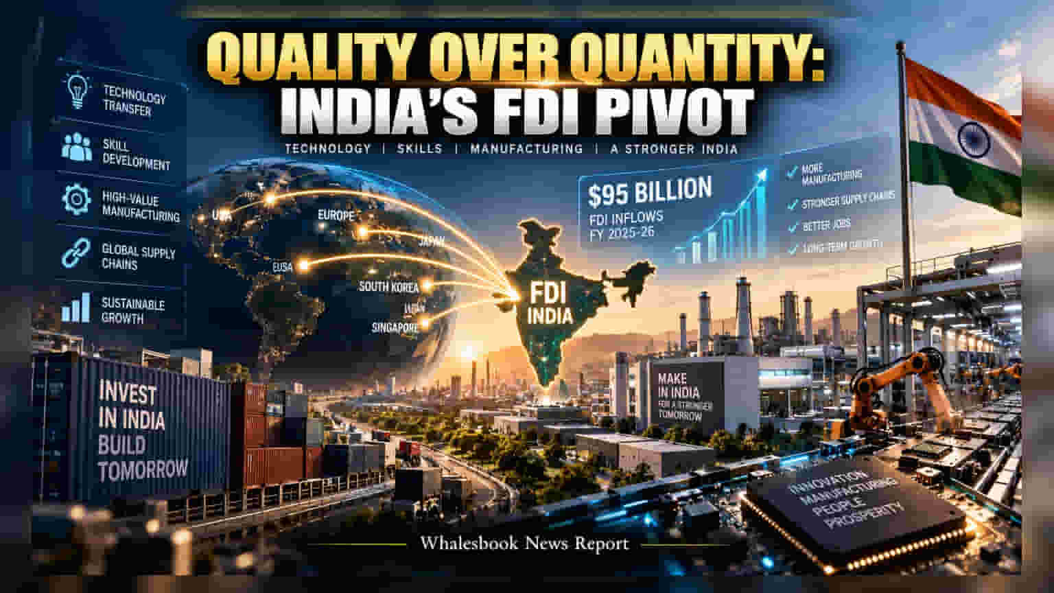ASSOCHAM का नया मास्टरप्लान: FDI की अब क्वालिटी से होगी परख, वॉल्यूम पर नहीं होगा जोर