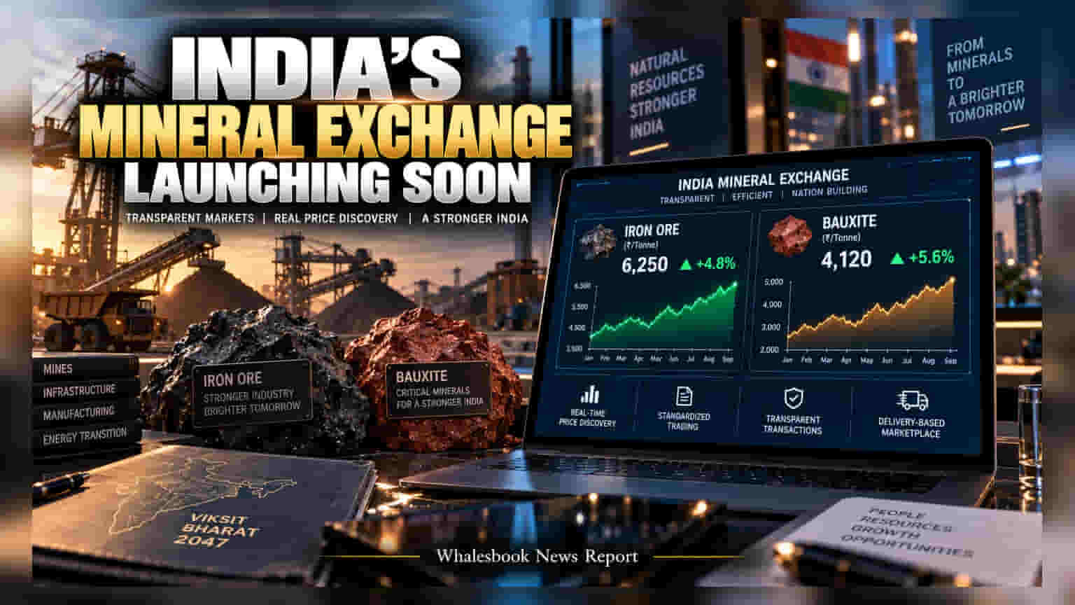 National Mineral Exchange: खनिजों के कारोबार में बड़ा बदलाव, 2027 तक लॉन्च होगा देश का पहला एक्सचेंज