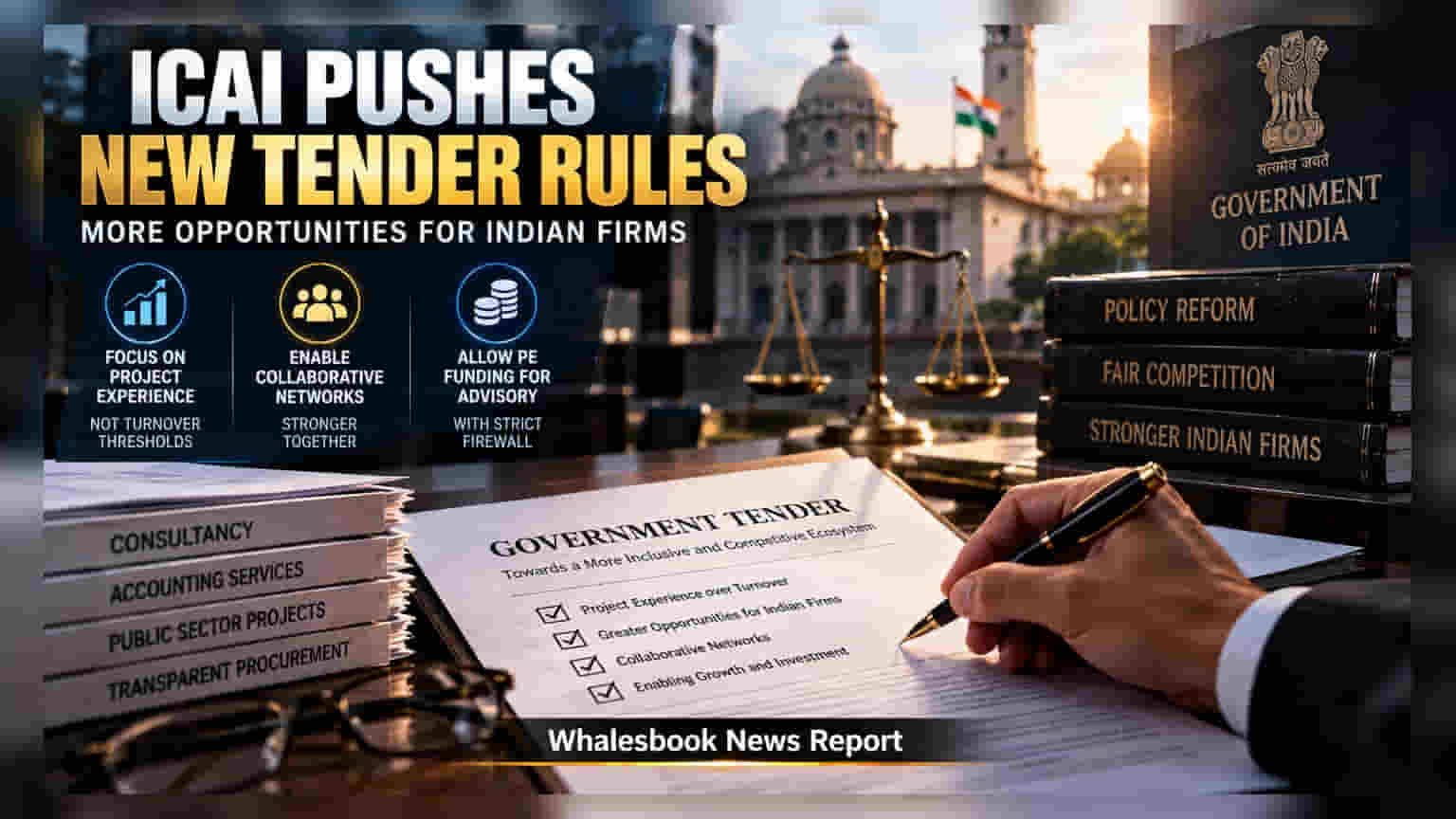 ICAI ਦਾ ਵੱਡਾ ਕਦਮ: ₹5 ਕਰੋੜ ਤੱਕ ਦੇ ਸਰਕਾਰੀ ਠੇਕੇ ਹੁਣ ਸਿਰਫ਼ ਸਥਾਨਕ ਫਰਮਾਂ ਲਈ!
