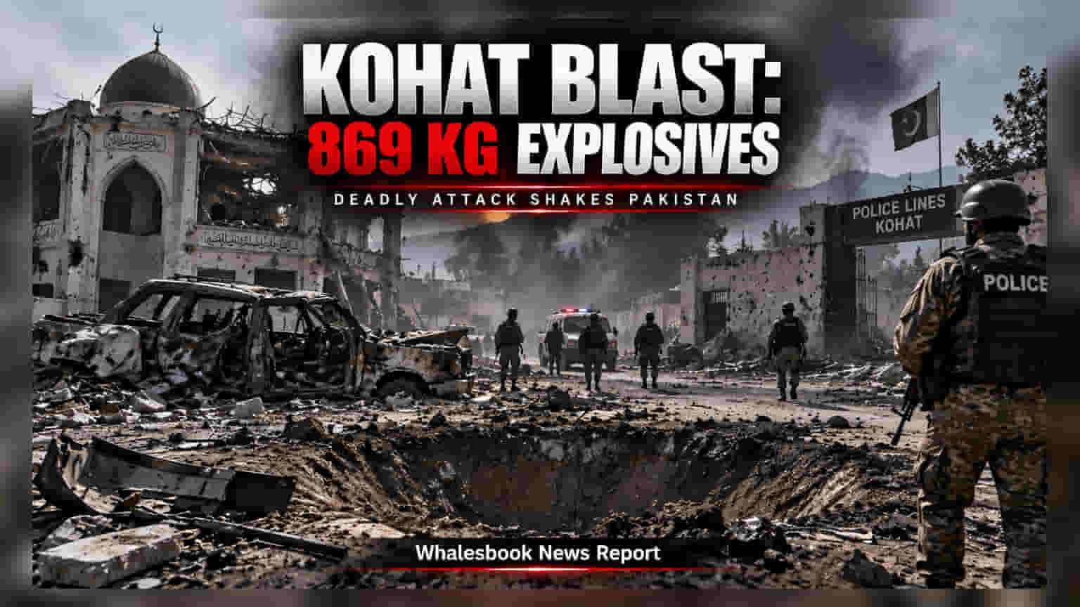 Pakistan: 869 kg Explosives Used in Deadly Kohat Blast