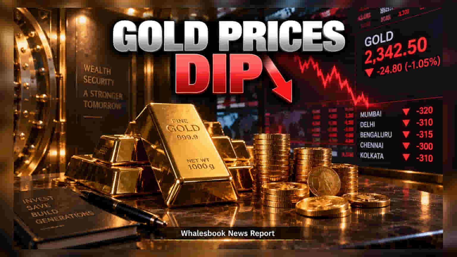 Gold Price: இந்தியாவின் முக்கிய நகரங்களில் சரிந்த தங்கத்தின் விலை - முழு விவரம்