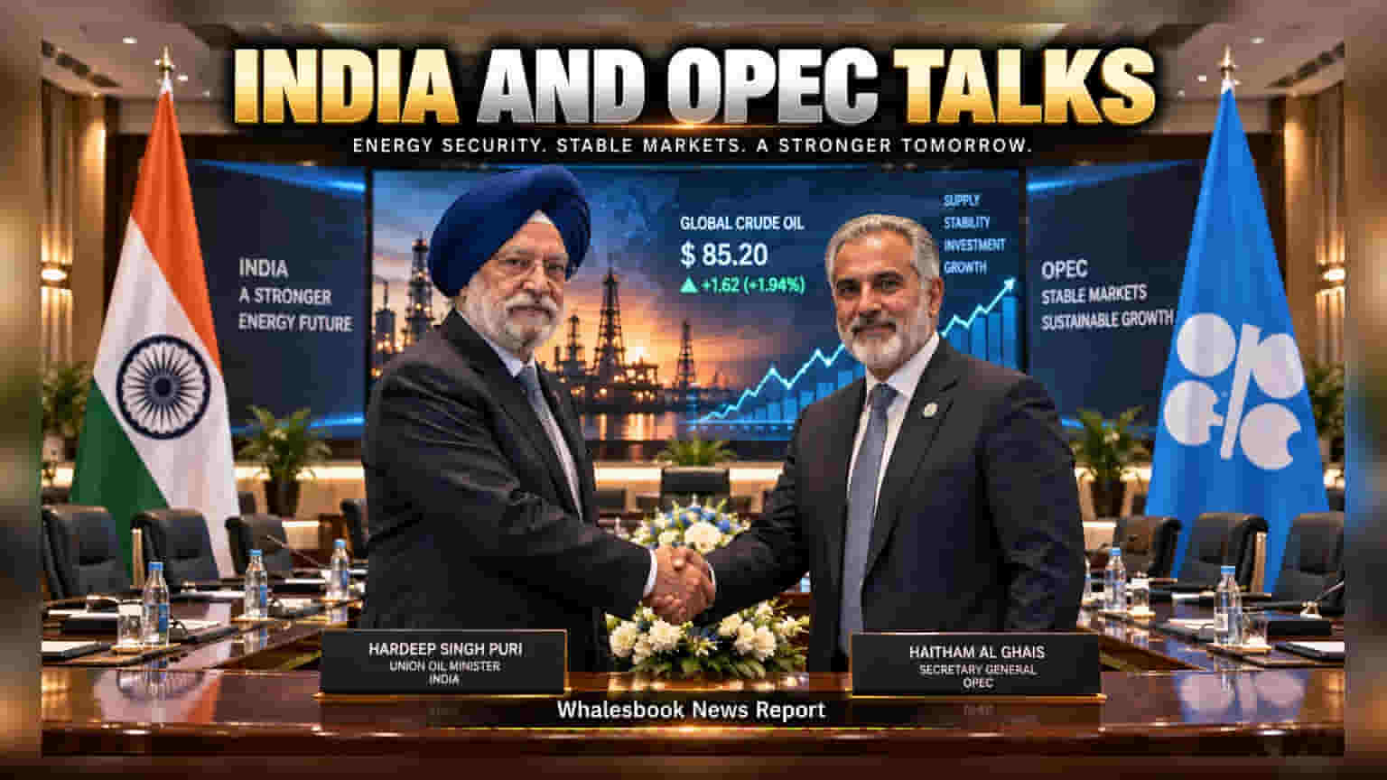 India & OPEC Dialogue: கச்சா எண்ணெய் விலையில் ஸ்திரத்தன்மை வருமா? இந்தியாவின் முக்கிய பேச்சுவார்த்தை