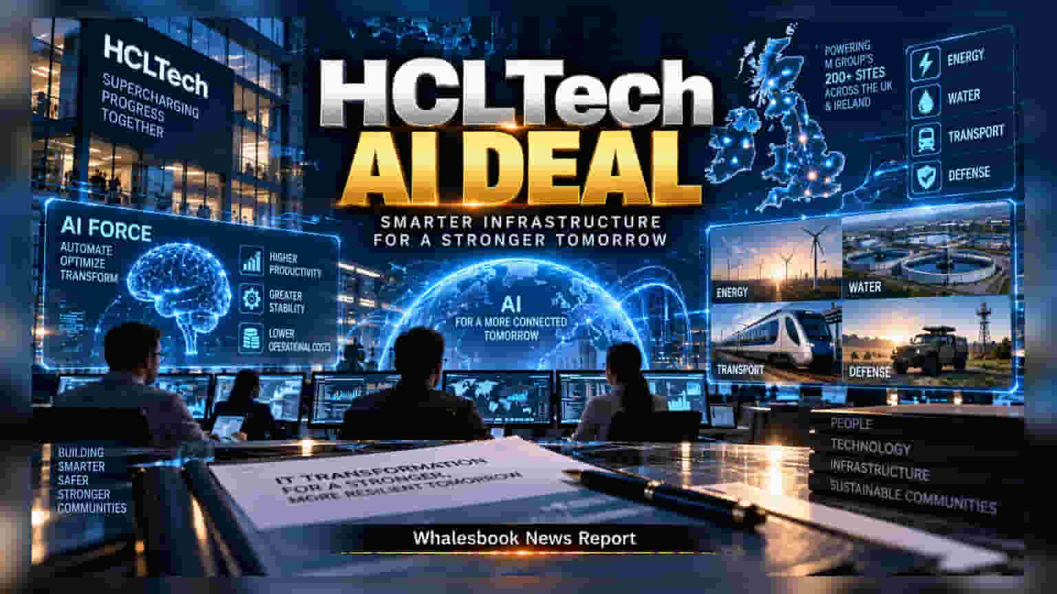 HCLTech to Modernize IT for UK’s M Group Using AI Platform